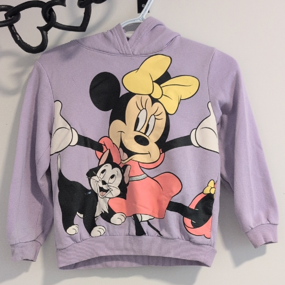 Disney Minnie Mouse Lavender Hoodie for Kids
